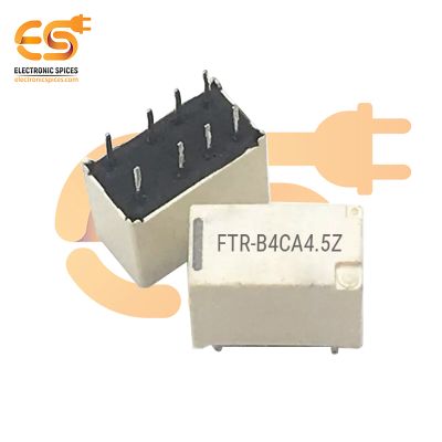 FTR-B4CA4.5Z Signal Relay DPDT 4.5V 2A Through Hole 8-Pin